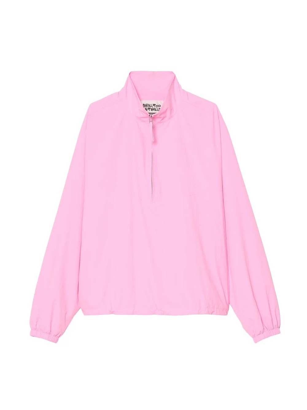 Bad Bunny x Zara Relaxed Fit Windrpoof Pouch Pocket Jacket 1/4 Zip Windbreaker